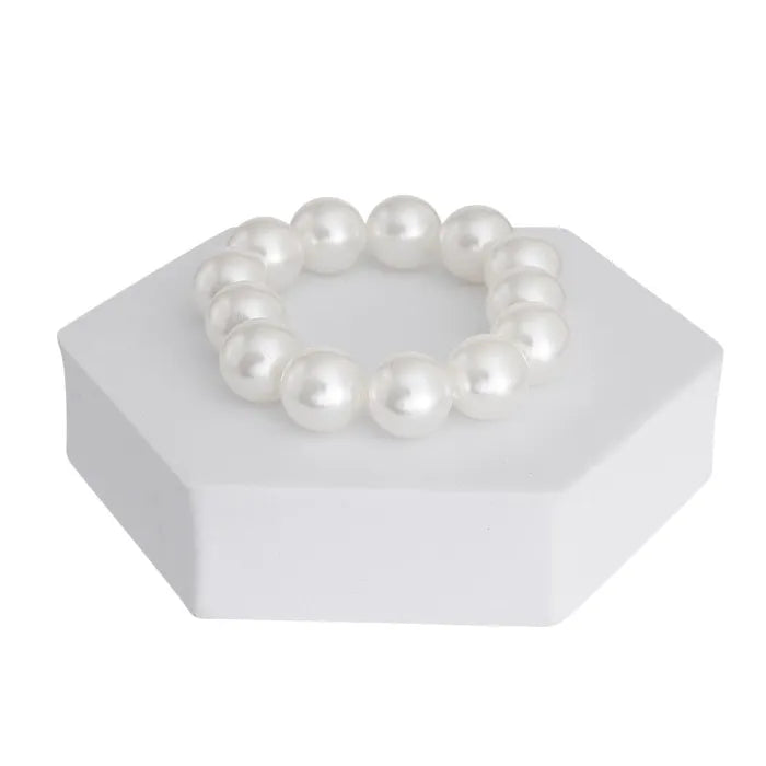 White Pearl Bracelet